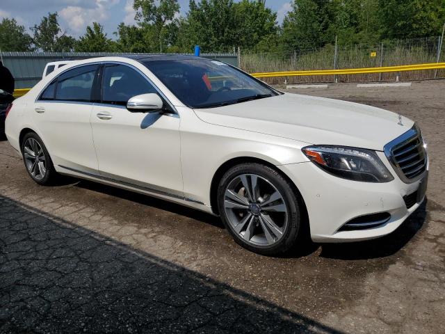 Sedans MERCEDES-BENZ S-CLASS 2015 Biały