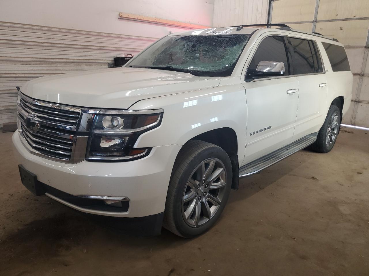 2015 Chevrolet Suburban K1500 Ltz white null gas 1GNSKKKC4FR152770 photo #1