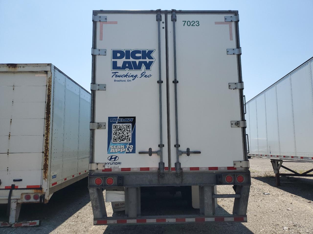2020 Hyundai Translead Vc2530152-Js Dry Van Trailer VIN: 3H3V532C8LT702027 Lot: 67724435