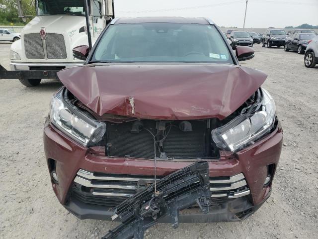  TOYOTA HIGHLANDER 2017 Red