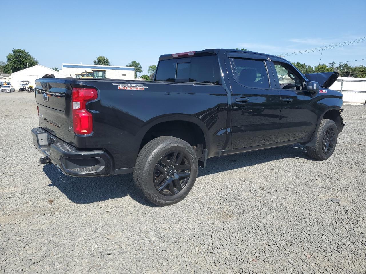2022 Chevrolet Silverado K1500 Lt Trail Boss black null diesel 3GCUDFET4NG566662 photo #4