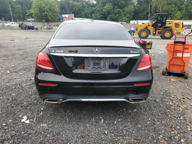 Sedans MERCEDES-BENZ E-CLASS 2017 Czarny