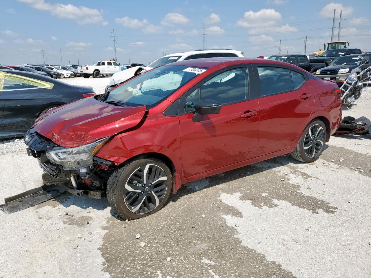 2025 Nissan Versa Sr brown null gas 3N1CN8FV0SL831541 photo #1