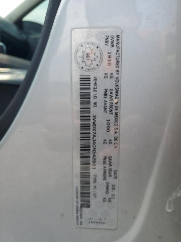 2012 VOLKSWAGEN JETTA SE  