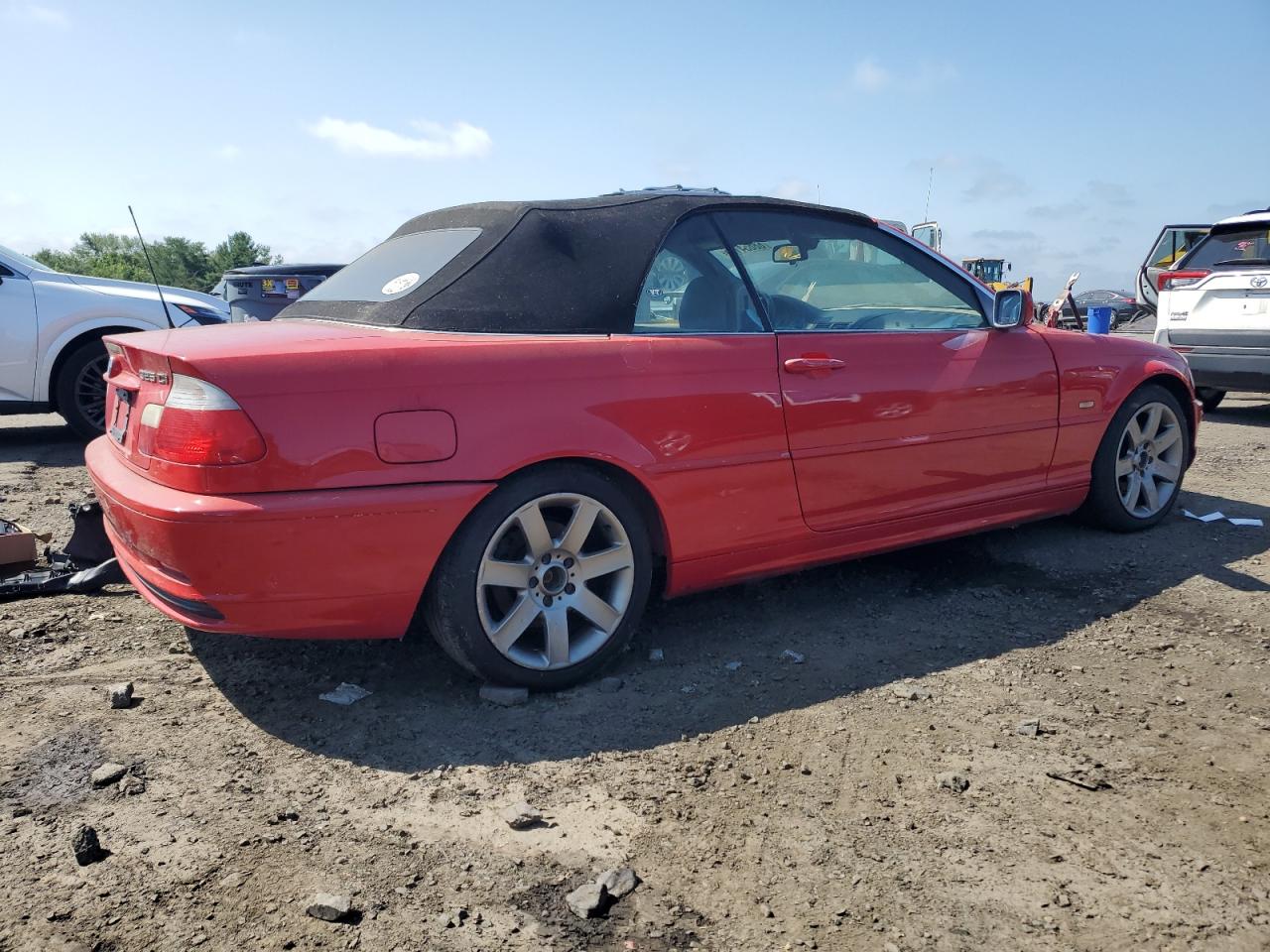 2003 BMW 325 Ci red null gas WBABS33433PG91300 photo #4
