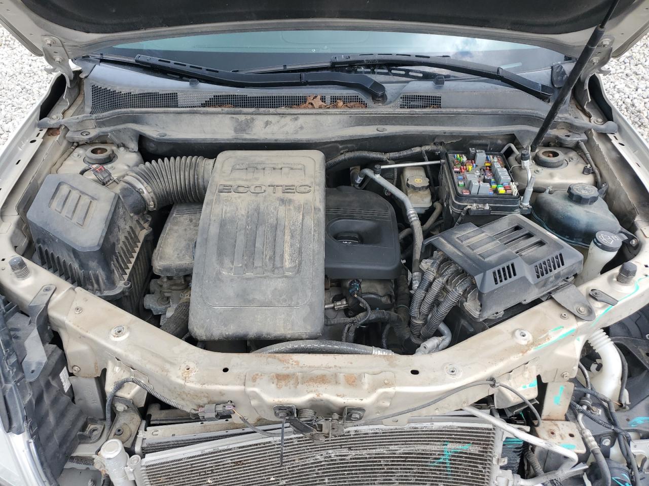 2GNALDEK5C1119465 CHEVROLET EQUINOX 2012 CREAM Photo 12