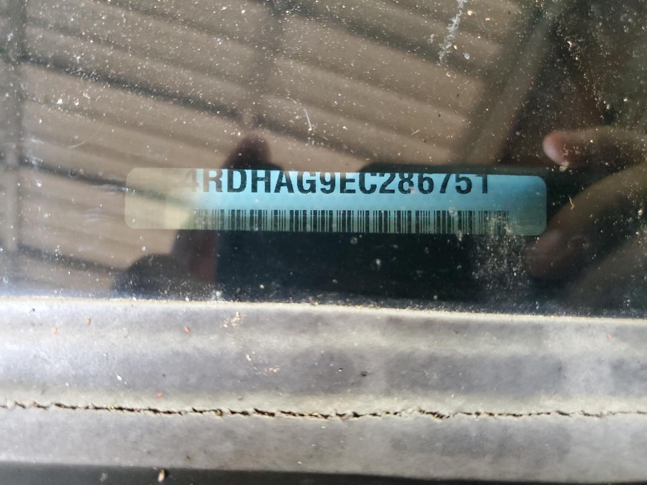 2014 Dodge Durango Sxt VIN: 1C4RDHAG9EC286751 Lot: 70119955