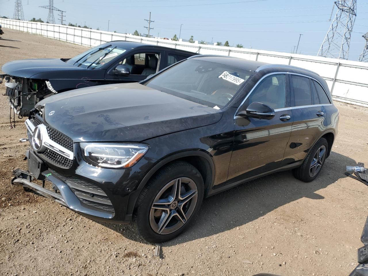 2021 Mercedes-Benz Glc 300 4Matic black null gas W1N0G8EB1MV299343 photo #1