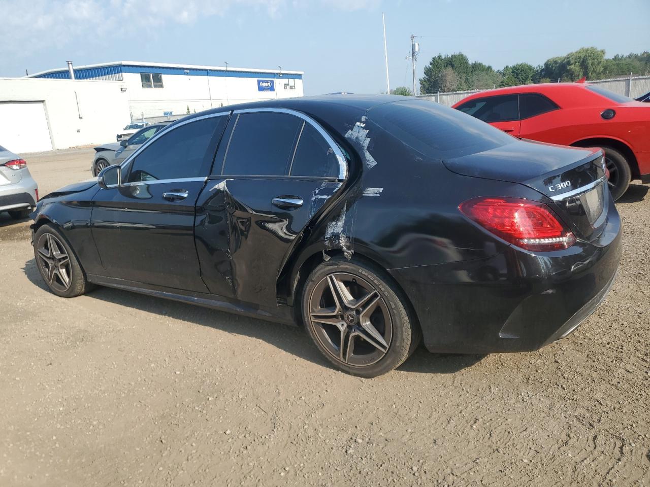 2020 Mercedes-Benz C 300 4Matic black null gas 55SWF8EB2LU331569 photo #3