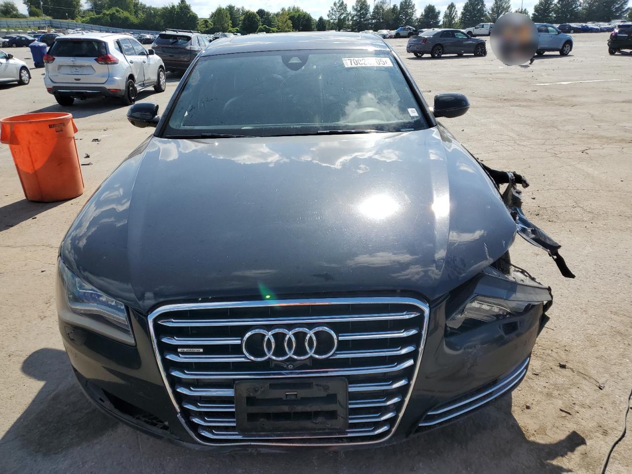 2013 Audi A8 Quattro VIN: WAUA2AFD3DN019646 Lot: 70025205