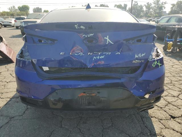  HYUNDAI ELANTRA 2020 Синий