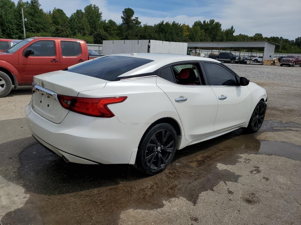 2016 Nissan Maxima 3.5S white null gas 1N4AA6AP5GC380287 photo #4