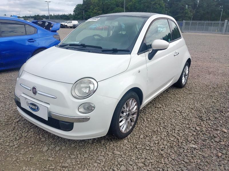 2014 FIAT 500 LOUNGE  for sale at Copart EAST KILBRIDE