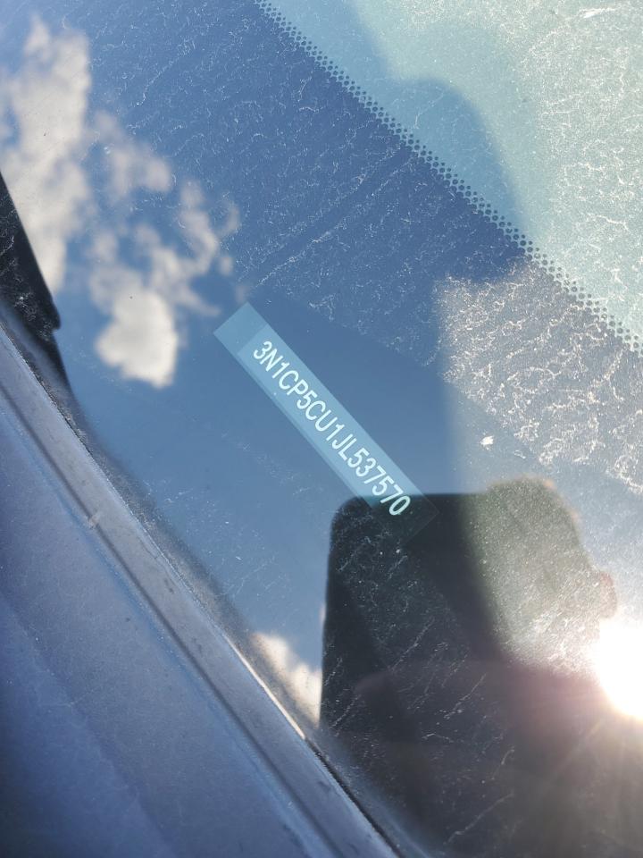 2018 Nissan Kicks S VIN: 3N1CP5CU1JL537570 Lot: 70274685