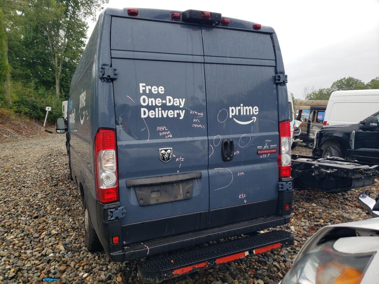 2020 Ram Promaster 3500 3500 High VIN: 3C6URVJG6LE136104 Lot: 67452885