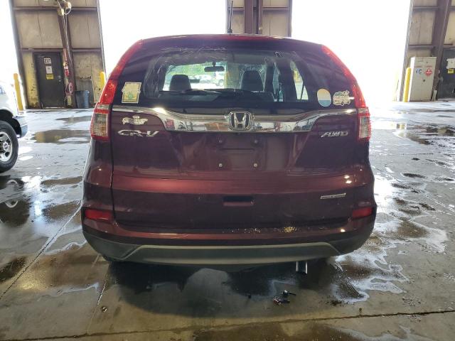  HONDA CRV 2016 Бордовый