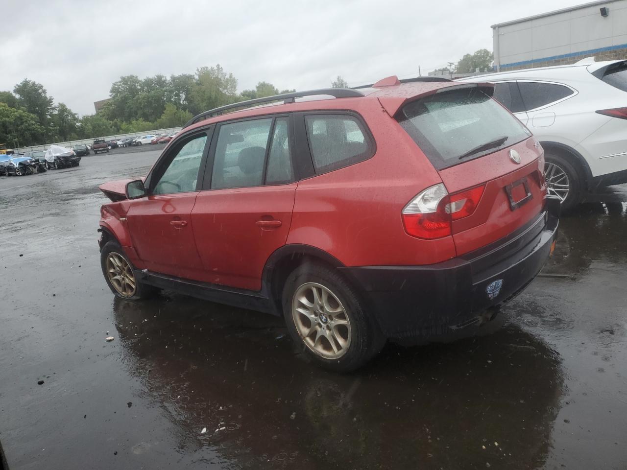 2004 BMW X3 2.5I red null gas WBXPA73464WC38561 photo #3