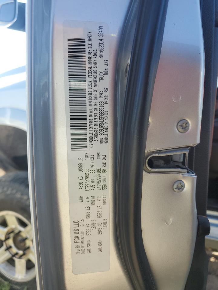 2015 Ram 2500 Laramie VIN: 3C6UR5NL5FG695109 Lot: 68698305