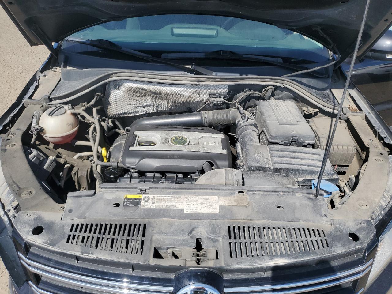 2015 Volkswagen Tiguan S VIN: WVGHV7AXXFW534407 Lot: 70363185