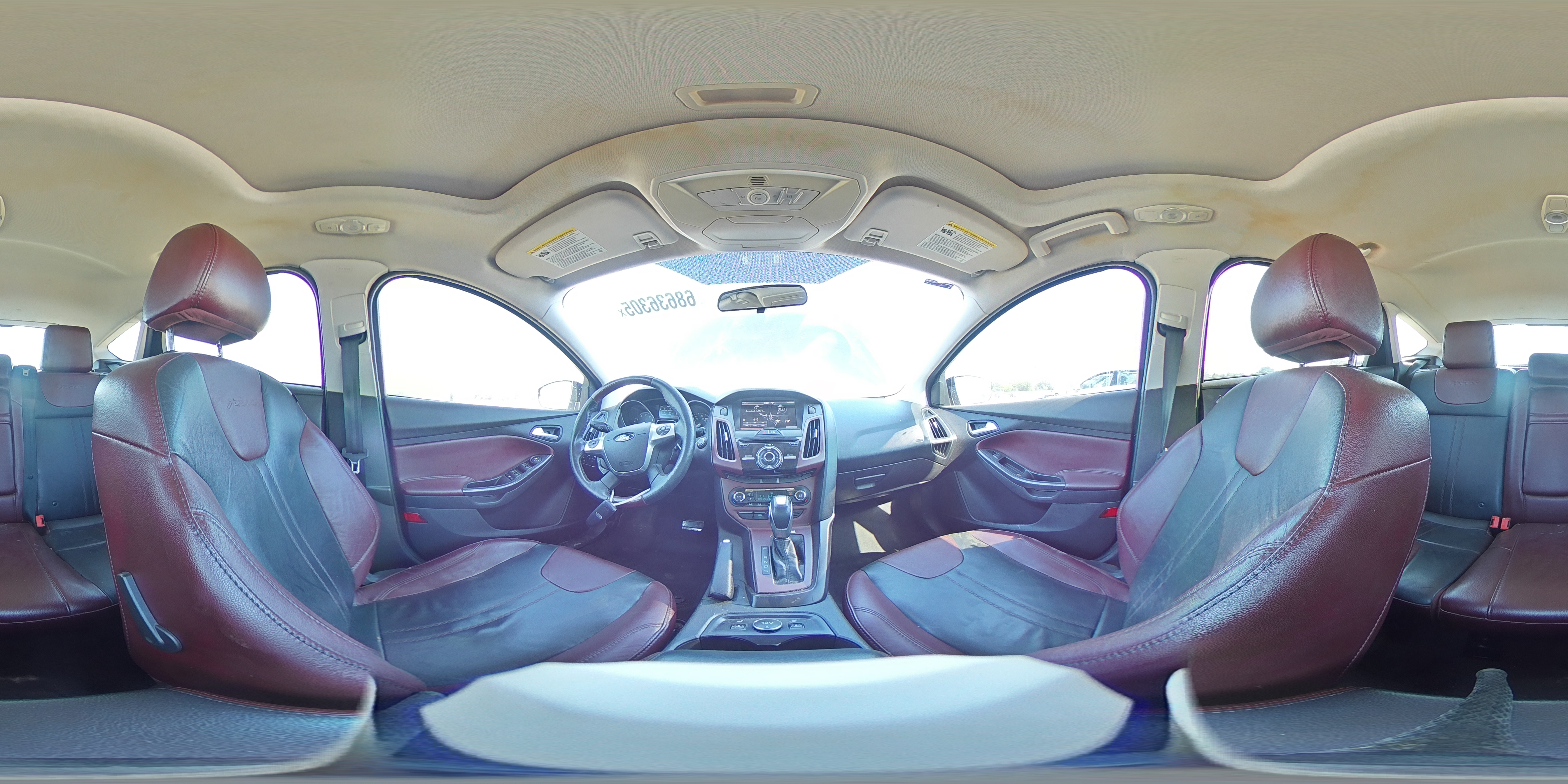 2014 Ford Focus Titanium VIN: 1FADP3N2XEL269840 Lot: 68636305