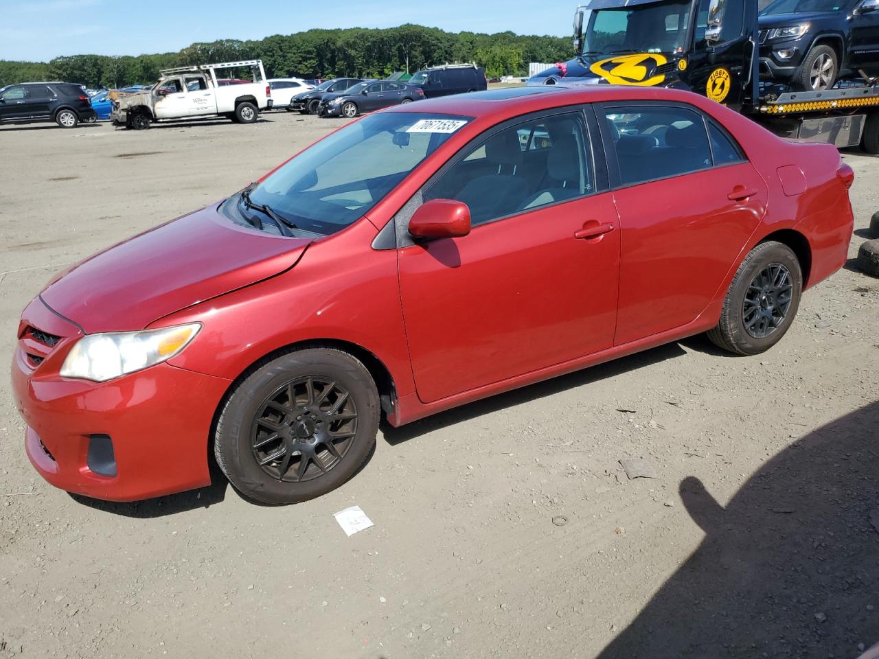 2011 Toyota Corolla Base red null gas 2T1BU4EE6BC650159 photo #1