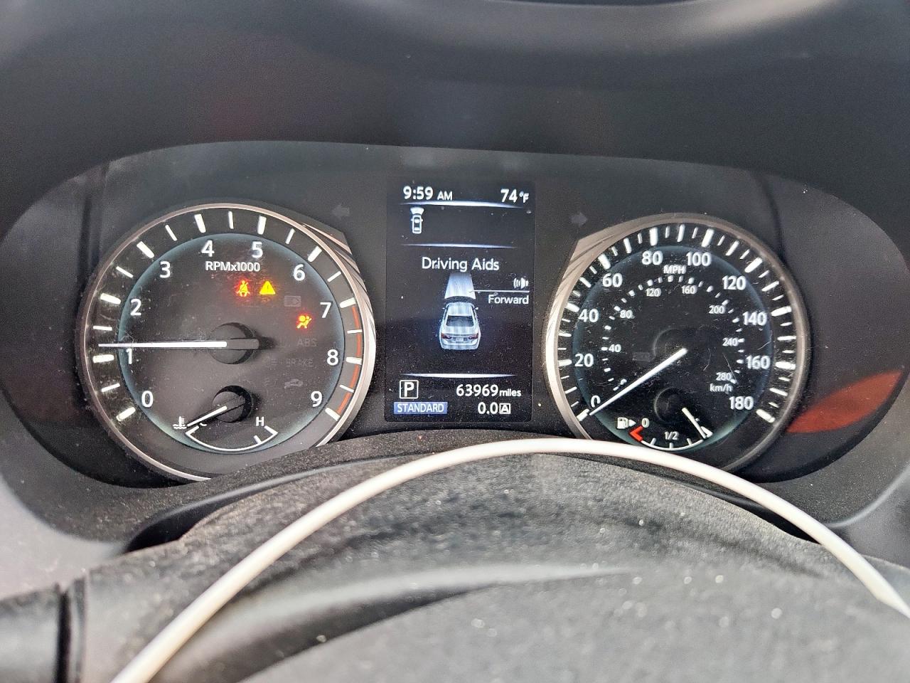 2019 Infiniti Q50 Luxe VIN: JN1EV7AP1KM543528 Lot: 69904735