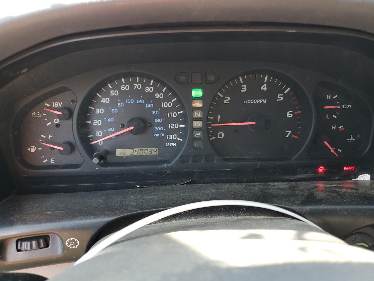 2001 Toyota Land Cruiser VIN: JTEHT05J912009163 Lot: 70035625