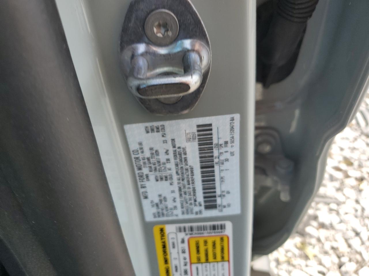 2024 Ford Bronco Sport Big Bend VIN: 3FMCR9B61RRF69697 Lot: 70112495