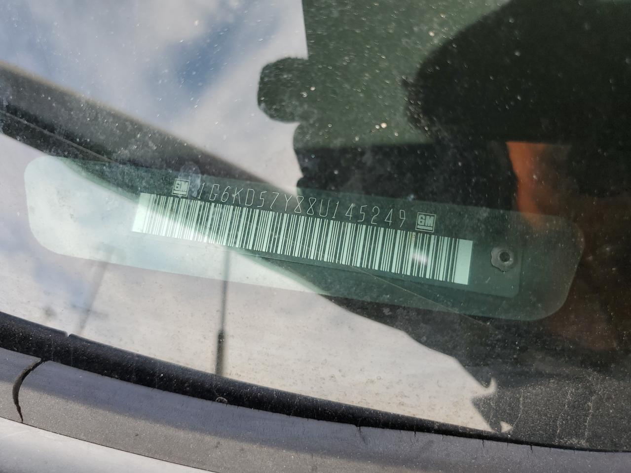 2008 Cadillac Dts VIN: 1G6KD57Y88U145249 Lot: 70052955