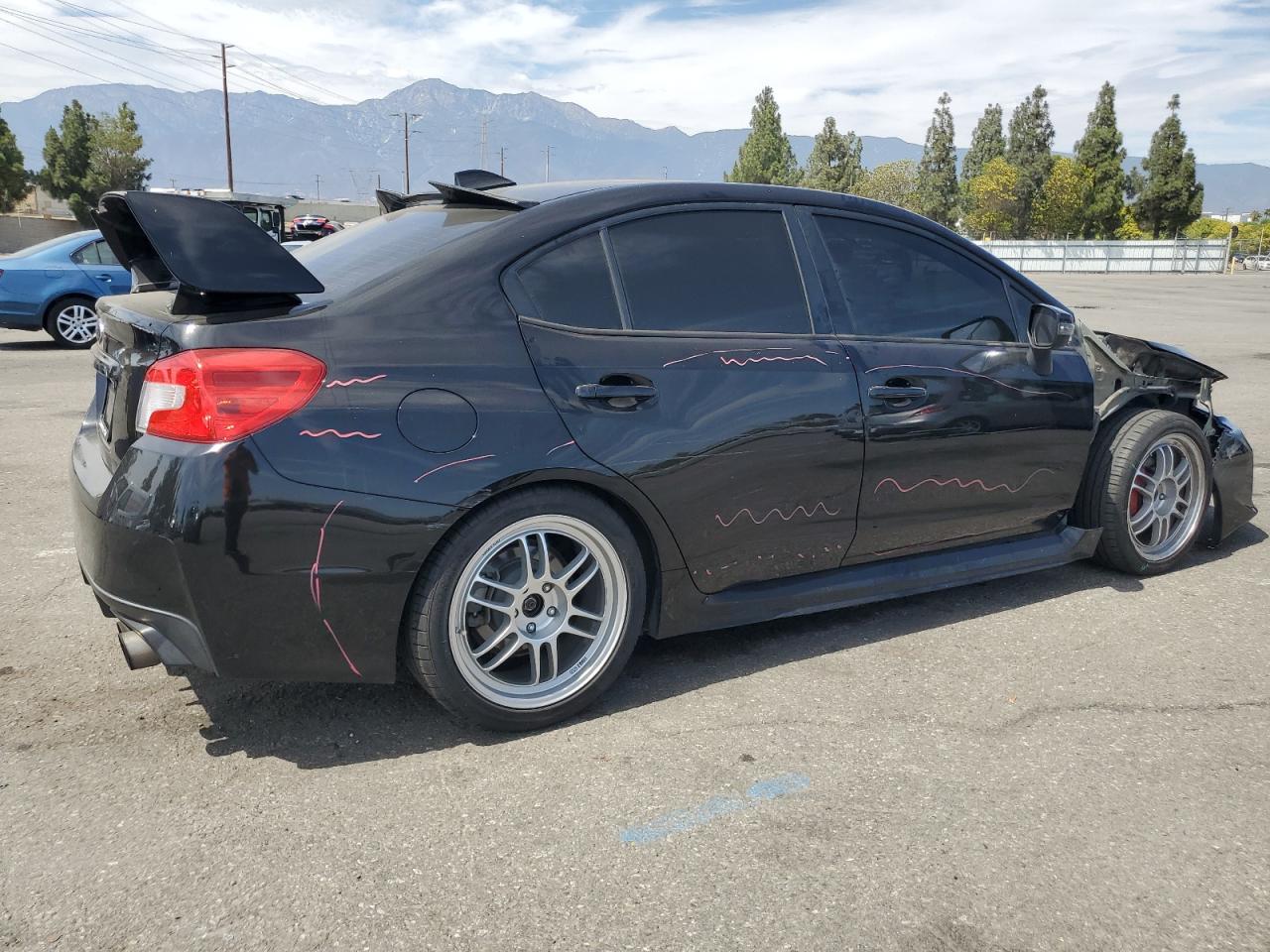 2016 Subaru Wrx Limited black null gas JF1VA1L65G9810633 photo #4