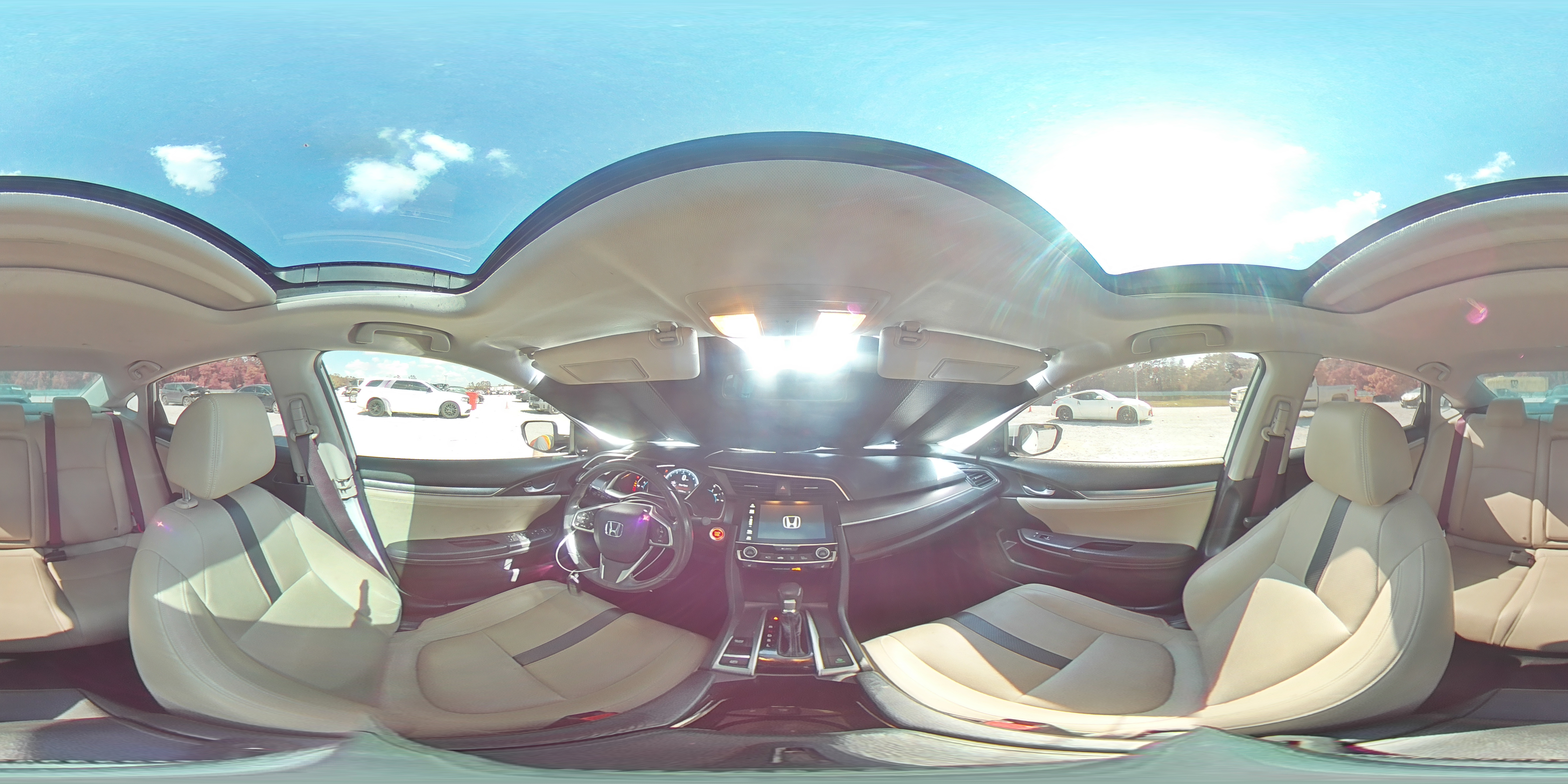 2018 Honda Civic Exl VIN: JHMFC1F72JX001072 Lot: 68032715