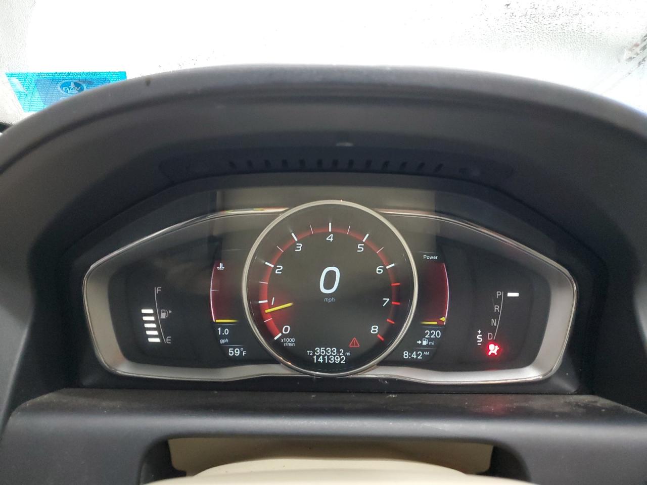 YV4902RKXF2727499 VOLVO XC60 2015 WHITE Photo 9