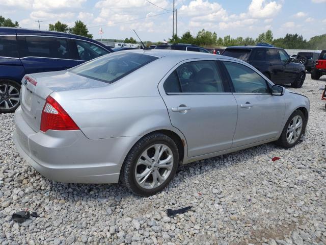 Sedans FORD FUSION 2012 Srebrny