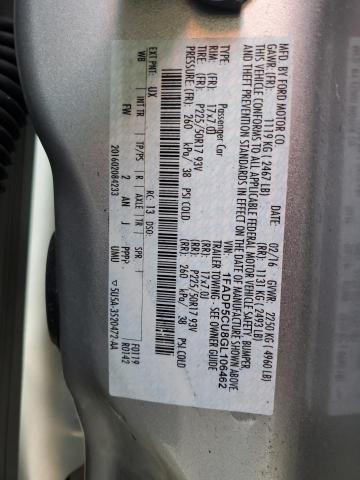 2016 FORD C-MAX PREMIUM SEL  