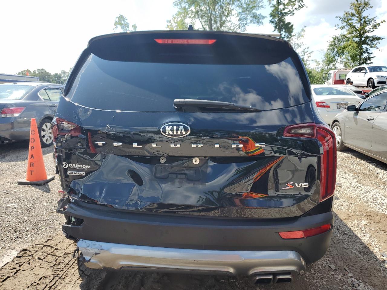 2021 Kia Telluride S VIN: 5XYP6DHC5MG186167 Lot: 68872905