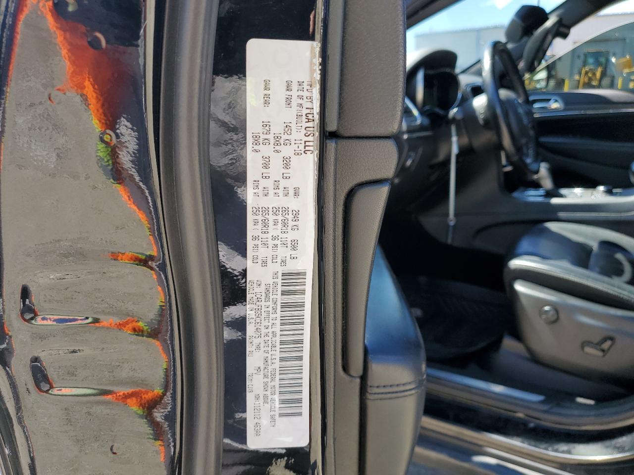 2019 Jeep Grand Cherokee Limited VIN: 1C4RJFBG5KC614075 Lot: 70000905