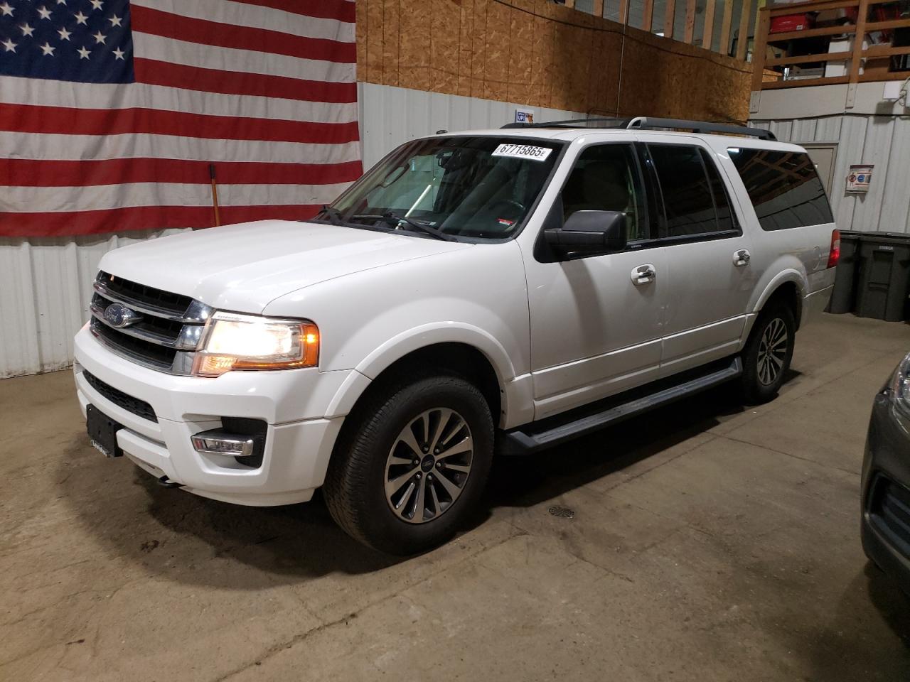 2017 Ford Expedition El Xlt white null gas 1FMJK1JT0HEA40022 photo #1