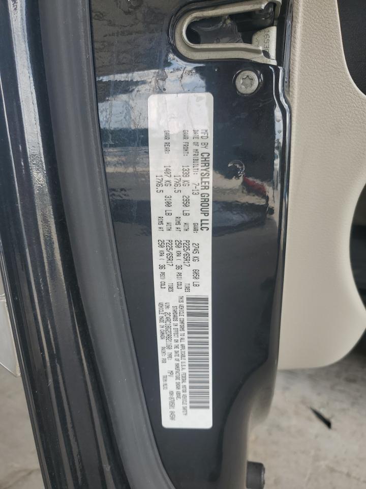 2013 Chrysler Town & Country Touring VIN: 2C4RC1BG2DR821160 Lot: 70173995