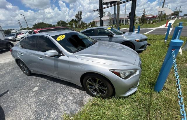 Sedans INFINITI Q50 2017 Silver