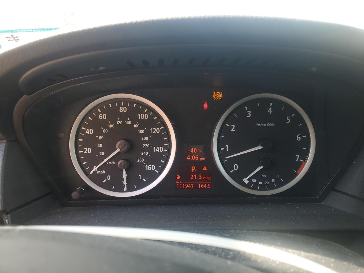 2007 BMW 525 Xi VIN: WBANF33577CS38897 Lot: 71030945