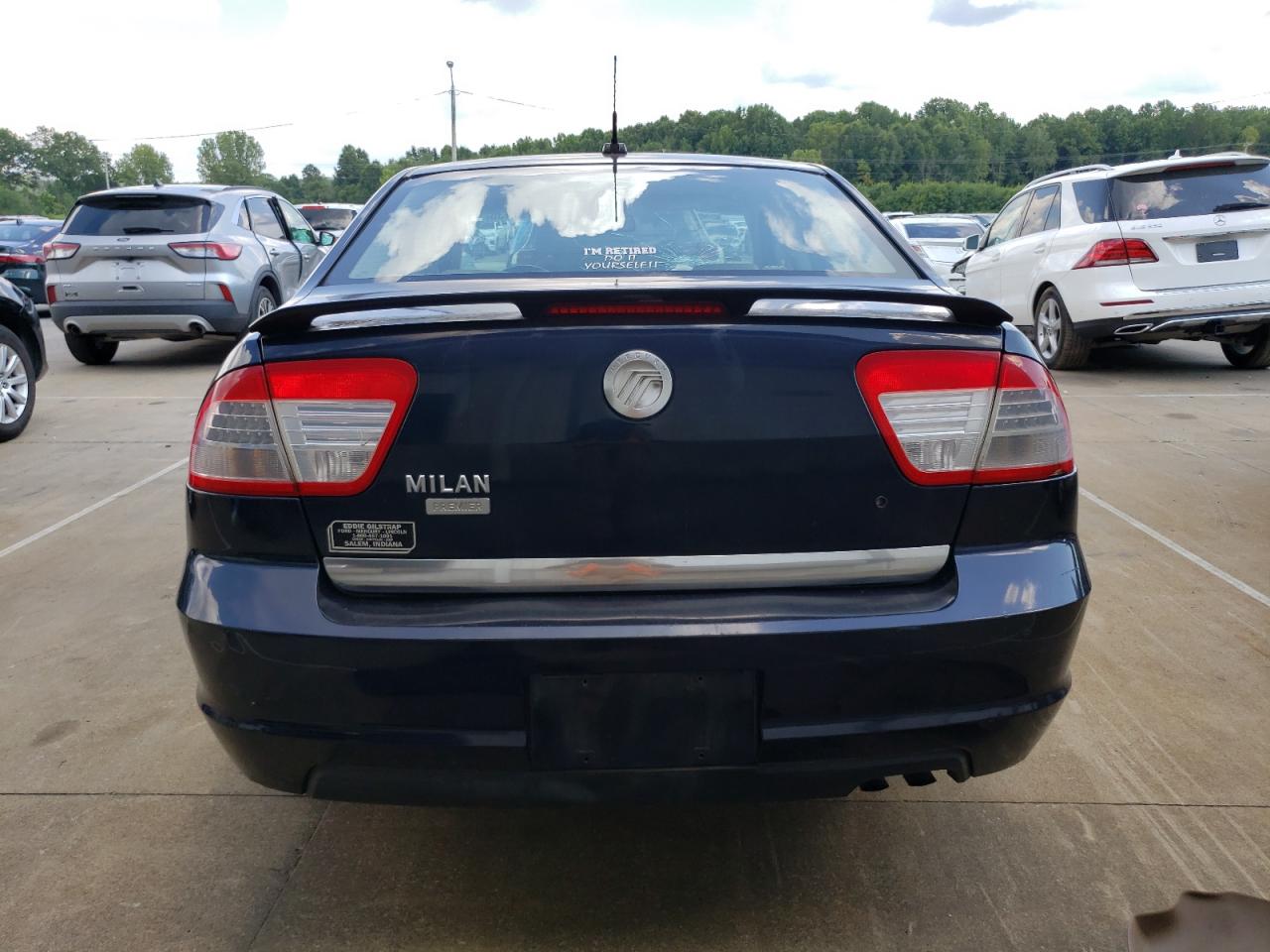 2008 Mercury Milan Premier VIN: 3MEHM08ZX8R638535 Lot: 68727435