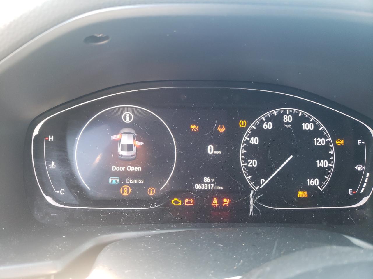 2022 Honda Accord Touring VIN: 1HGCV2F93NA007429 Lot: 69223135