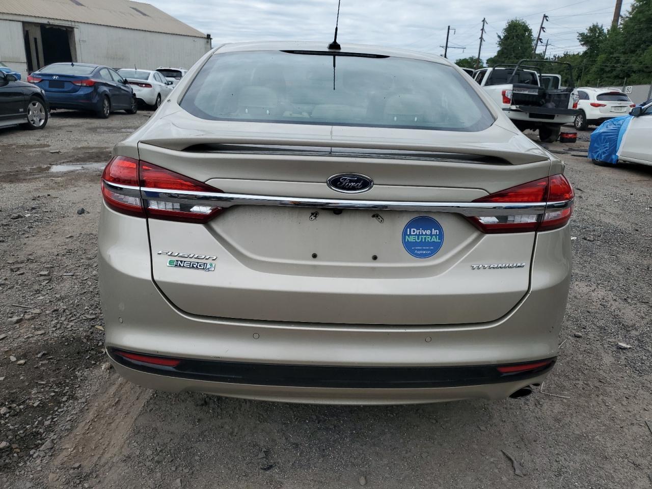 2017 Ford Fusion Titanium Phev VIN: 3FA6P0SU2HR209800 Lot: 68487995