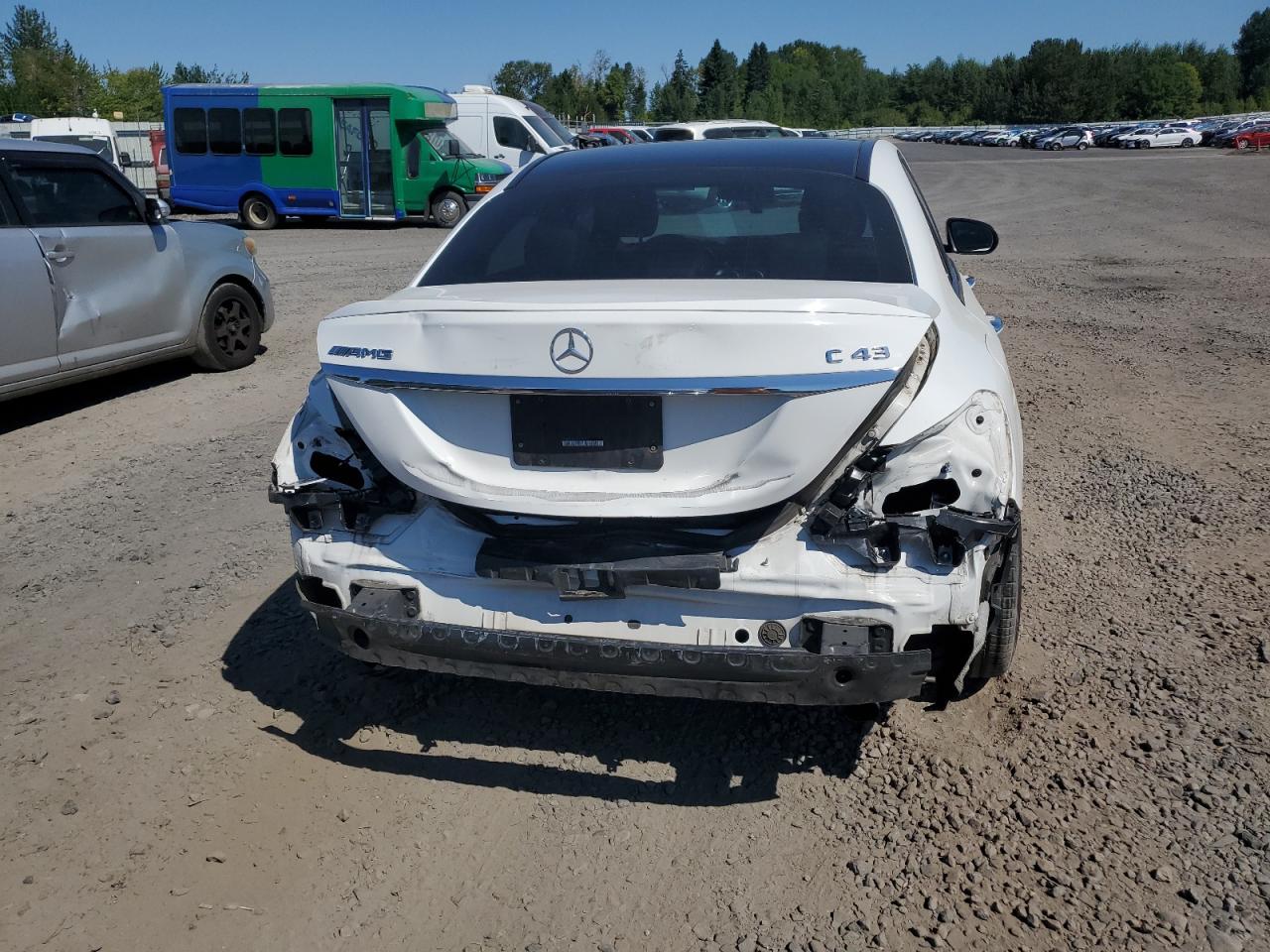 2018 Mercedes-Benz C 43 4Matic Amg VIN: 55SWF6EB3JU257225 Lot: 70135135