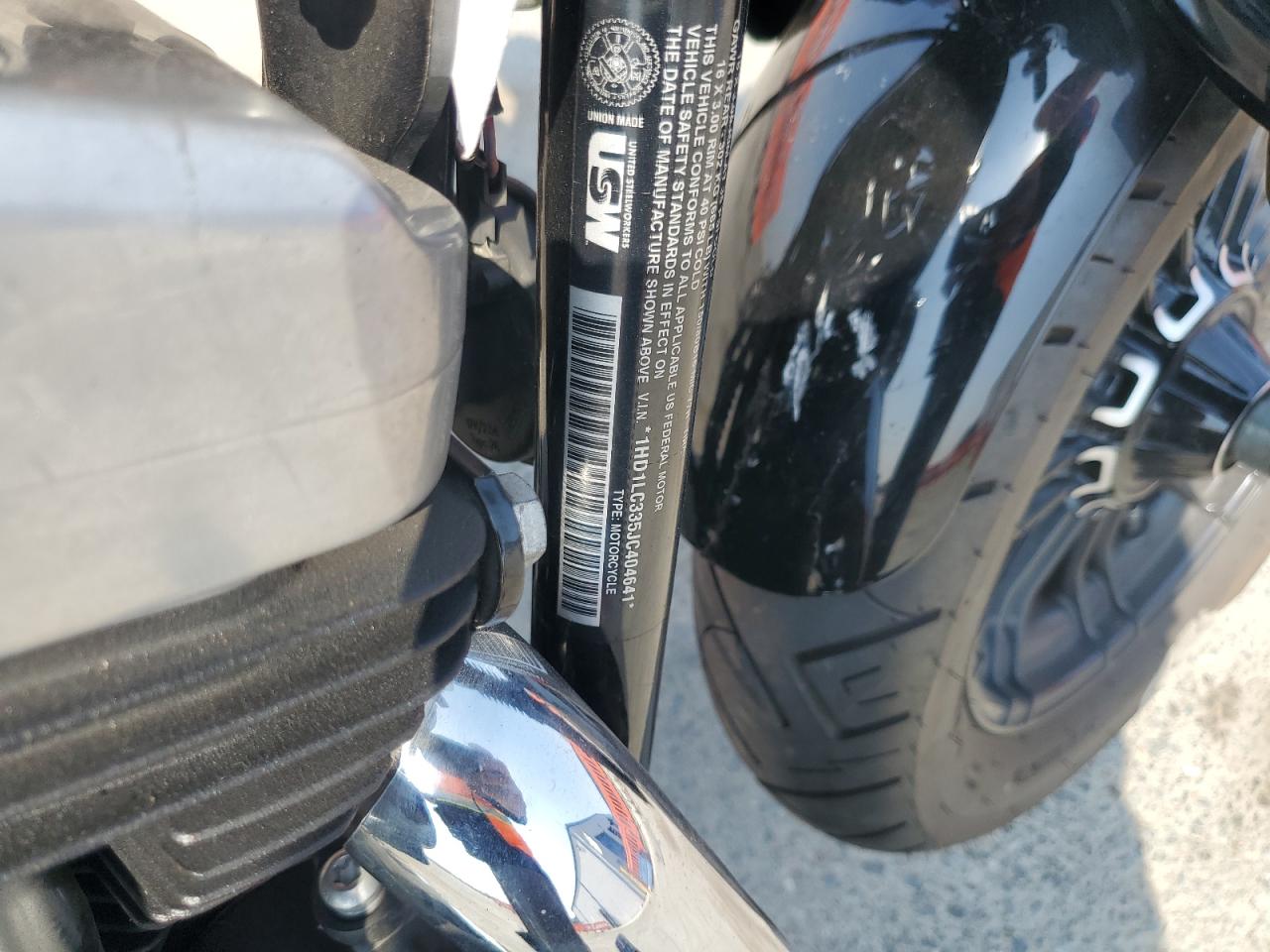 2018 Harley-Davidson Xl1200 Forty-Eight VIN: 1HD1LC335JC404641 Lot: 68249315
