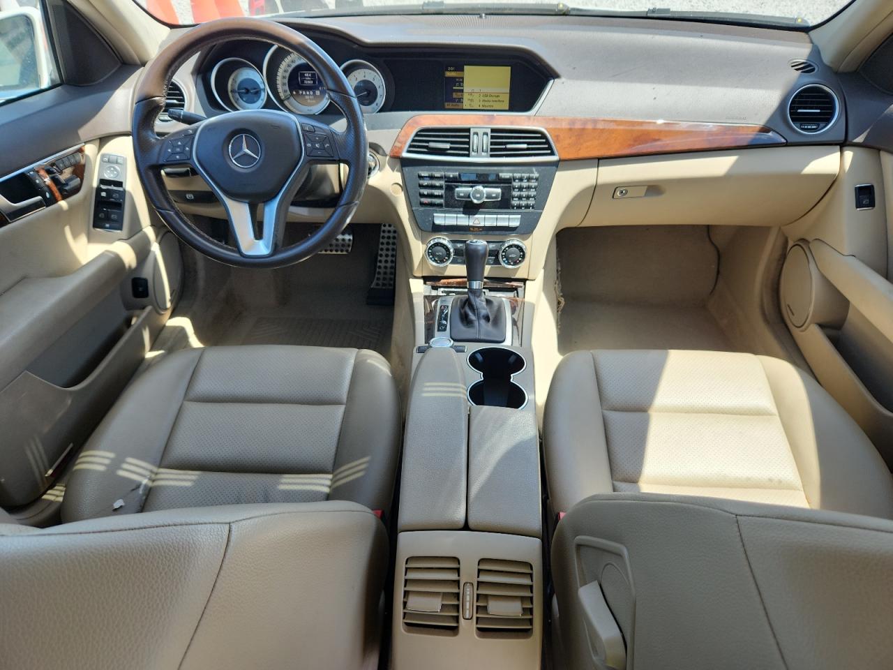 2012 Mercedes-Benz C 250 VIN: WDDGF4HB8CR217473 Lot: 69867975