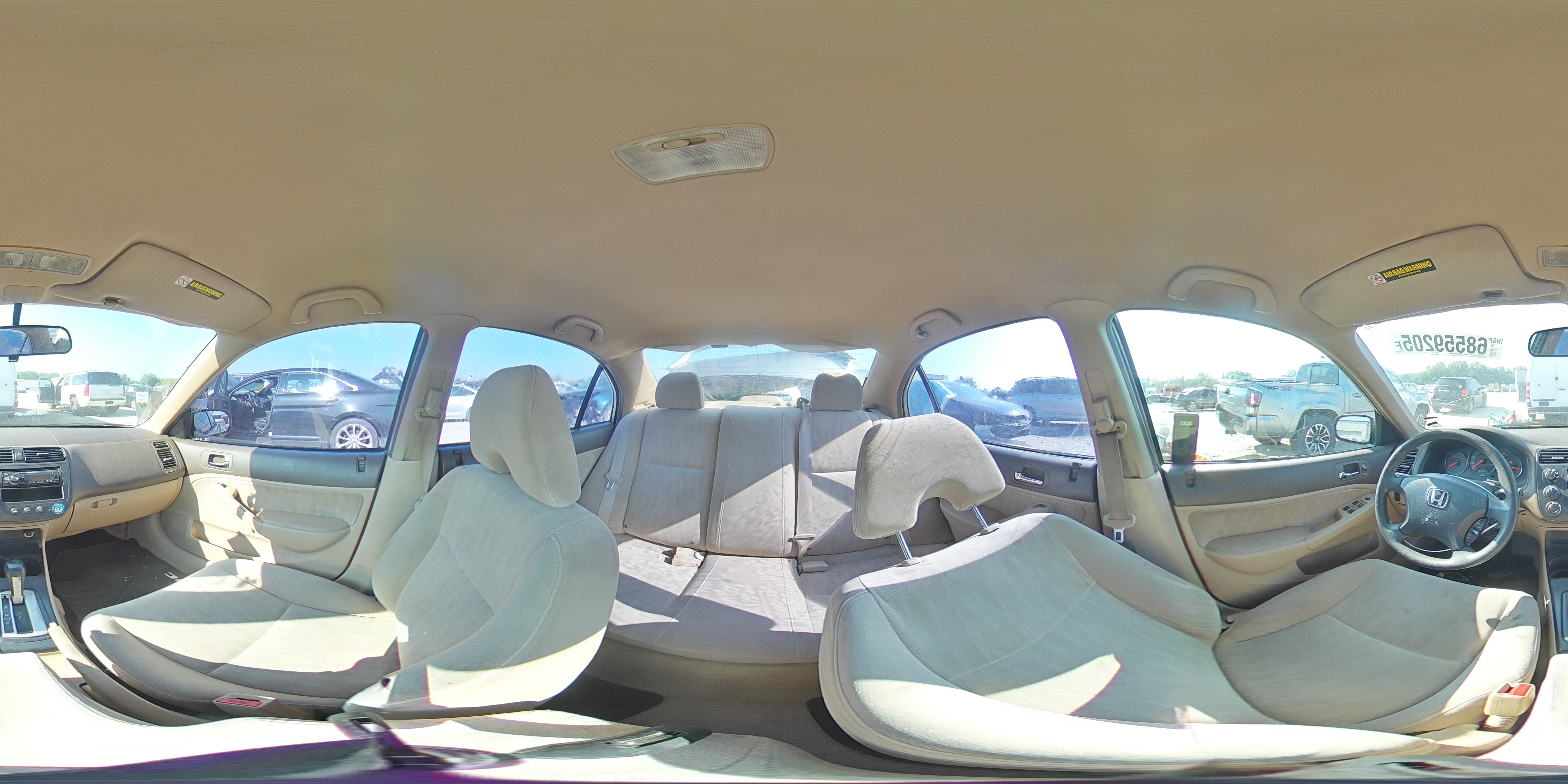 2003 Honda Civic Lx VIN: JHMES16513S003778 Lot: 68559205