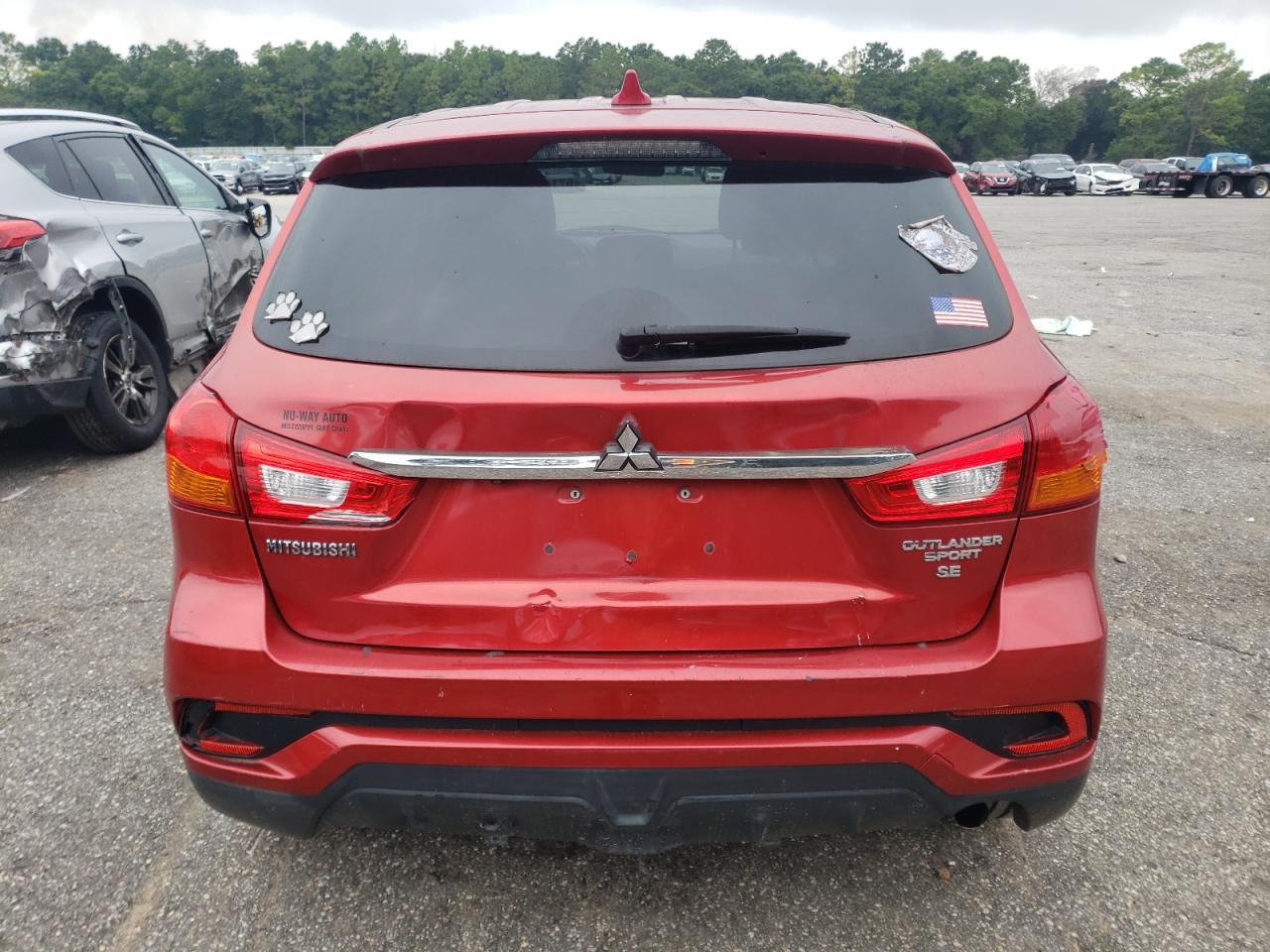 2018 Mitsubishi Outlander Sport Es VIN: JA4AP3AW6JU014087 Lot: 67140675