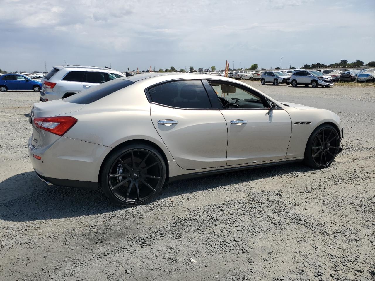 2014 Maserati Ghibli S silver sedan gas ZAM57RTA3E1089618 photo #4