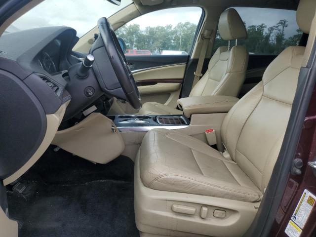  ACURA MDX 2016 Бордовый
